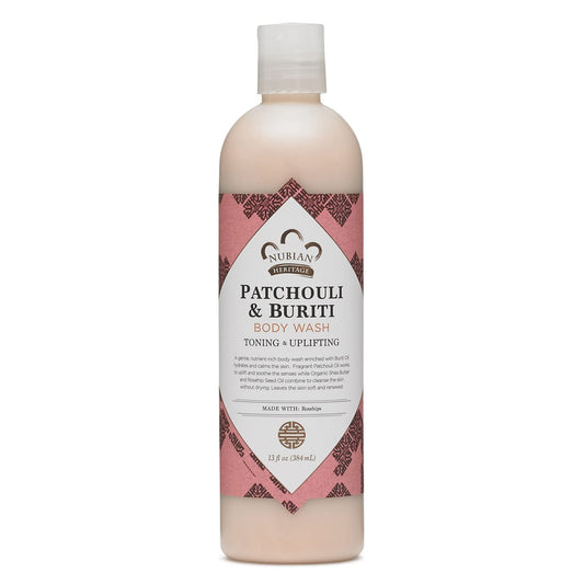 غسول جسم نوبيان هيرتاج بالباتشولي والبوريتي 384 مل |  صيدلية.كوم.