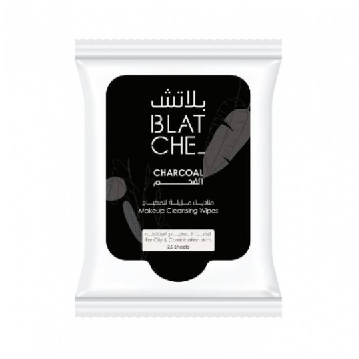 مناديل إزالة المكياج بالفحم من بلاتش