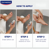 هانزا بلاست بخاخ القدمين 150 مل للحماية 2 في 1 v2 | صيدلية.كوم.
