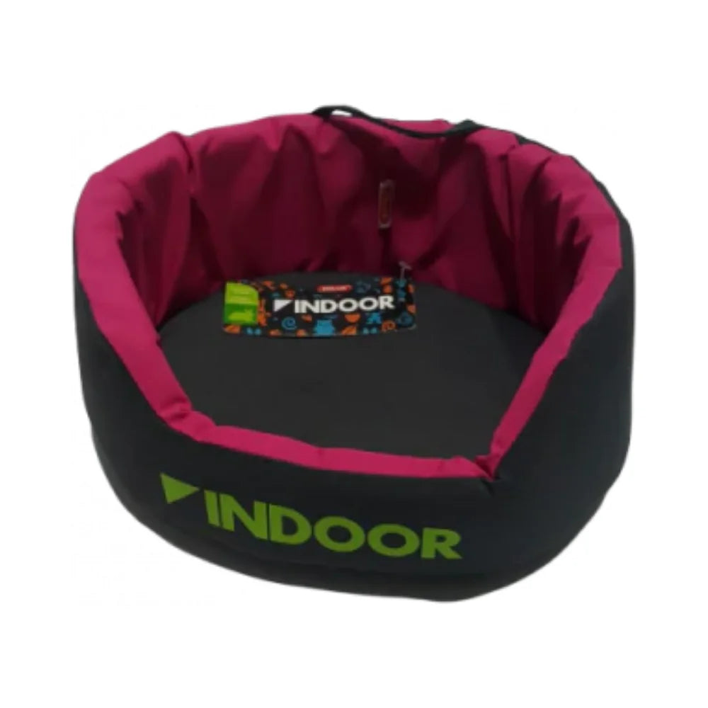 زولكس إندور سلة حيوانات صغيرة وسط زهري/رمادي | صيدلية.كوم.