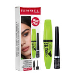 مجموعة سكاندال آيز فليكس ماسكارا و محدد عيون سائل من ريميل لندن