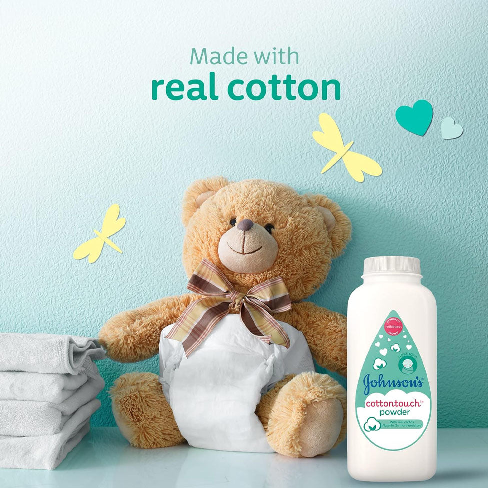 جونسون بودرة ملمس القطن