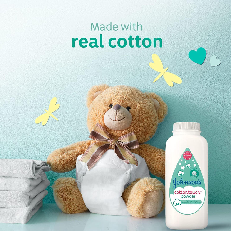 جونسون بودرة ملمس القطن