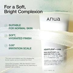 Anua Heartleaf LHA Moisture Peeling Gel 120 ml