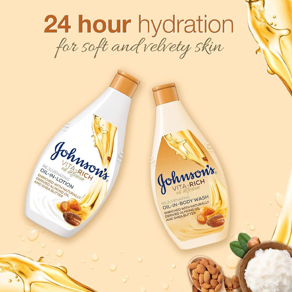 جونسون فيتا ريتش سائل استحمام بالزيوت