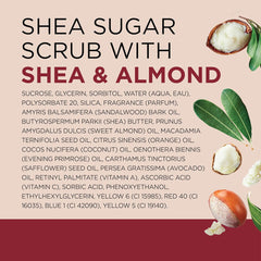 Dr.Teal's Body Scrub With Sugar, Shea Butter, And Almond Oil 538 Gm