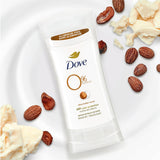 Dove Deodorant 0% Aluminum With Shea Butter 74g