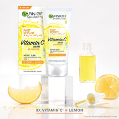 Garnier Fast Fairness Day Cream And Sunscreen With Vitamin C 50ml