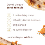 Dove Body Scrub With Brown Sugar And Coconut Butter 425 Gm