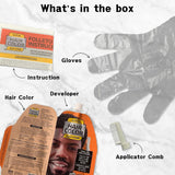 Edbe Hair Color Easy Comb Dark Brown