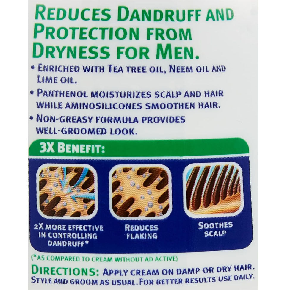 كريم شعر رجالي ضد القشره بجوز الهند والليمون من بارشوت 140 مل |  صيدلية.كوم.