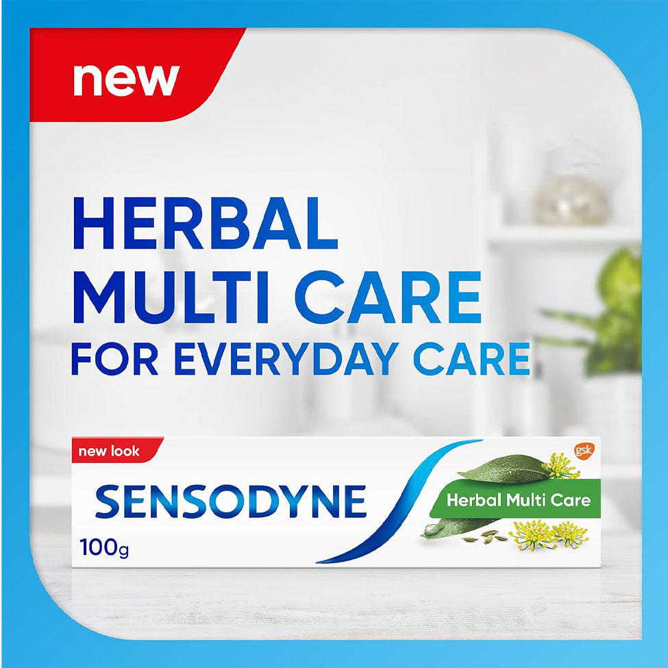 سنسوداين معجون اسنان عناية متعددة بالاعشاب