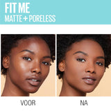 Maybelline Fit Me Matte & Poreless Caramel Foundation 350