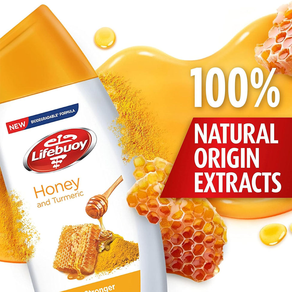 لايف بوي سائل استحمام بالعسل والكركم