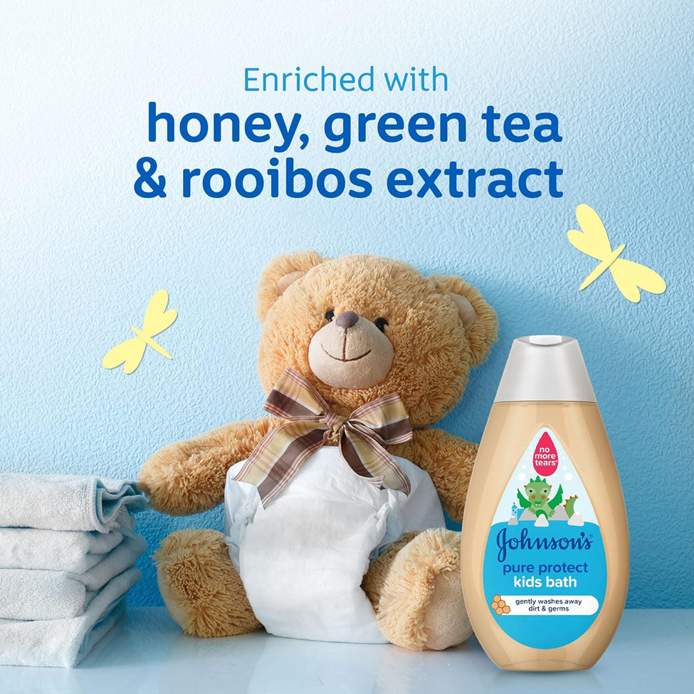 جونسون سائل الإستحمام حماية نقية للصغار