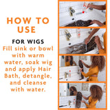 Cantu Protective Styles by Angela Hair Bath & Cleanser with Apple Cider Vinegar & Aloe 296 ml