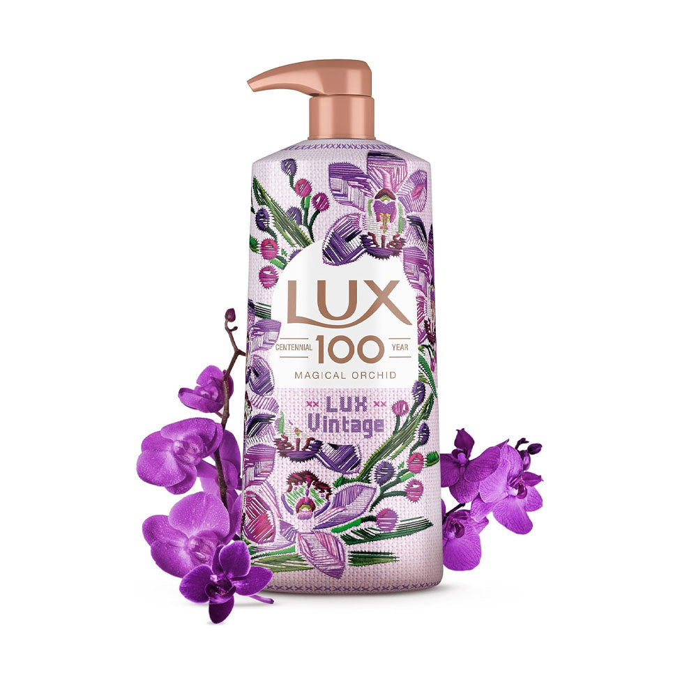 غسول الجسم لوكس فينتج زهرة الأوركيد إصدار محدود برائحة فاخرة 500 مل | صيدلية.كوم.