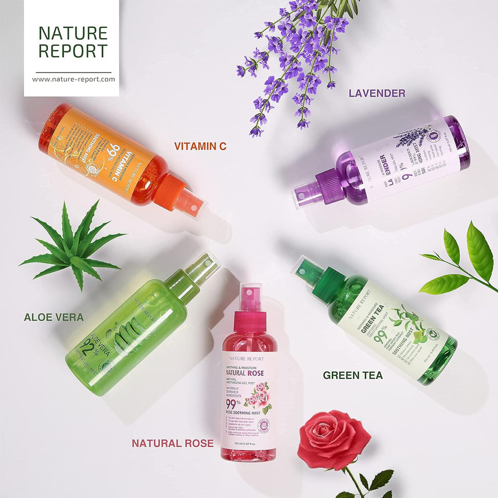 ناتشر ريبورت بخاخ مرطب بخلاصة اللافندر