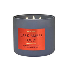 Dark Amber Oud Scented Candle 411g from Bath & Body Works