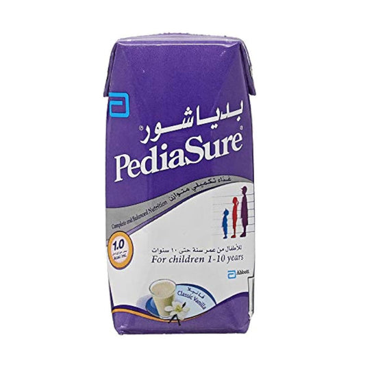 بدياشور حليب أطفال غذاء تكميلي بالفانيلا 200 مل × 18 عبوة | صيدلية.كوم.