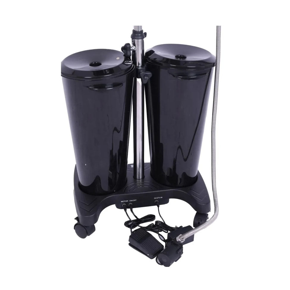 مغسلة شعر متنقلة حوضين اسود T0142 | صيدلية.كوم.