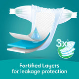 Pampers Rash Protection Taped Diapers Size 5 Pack 52 Count