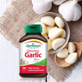 Jamieson Garlic Odorless 500 mg 100 Capsules