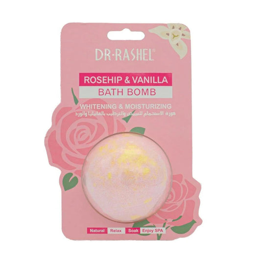 دكتور راشيل كرة الاستحمام للتبييض والترطيب بالفانيليا 100 جم | صيدلية.كوم.