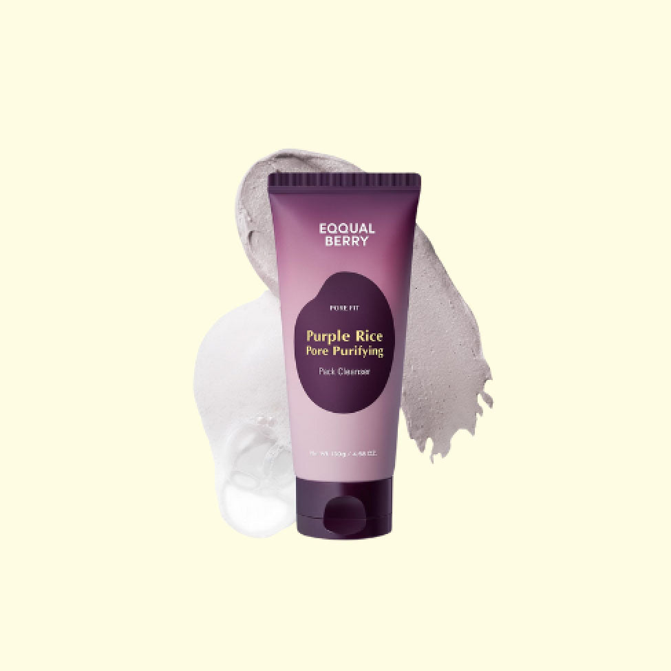 إيكوال بيري منظف المسام من الأرز الأرجواني 130 جرام | صيدلية.كوم.