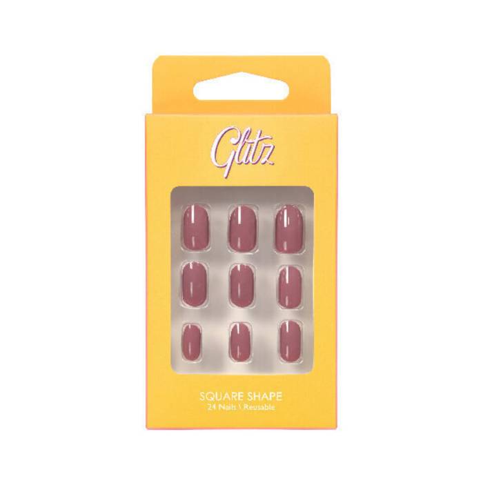 أظافر صناعية لصق ذاتي شكل اوفال سلفر 16 من جليتز | صيدلية.كوم.