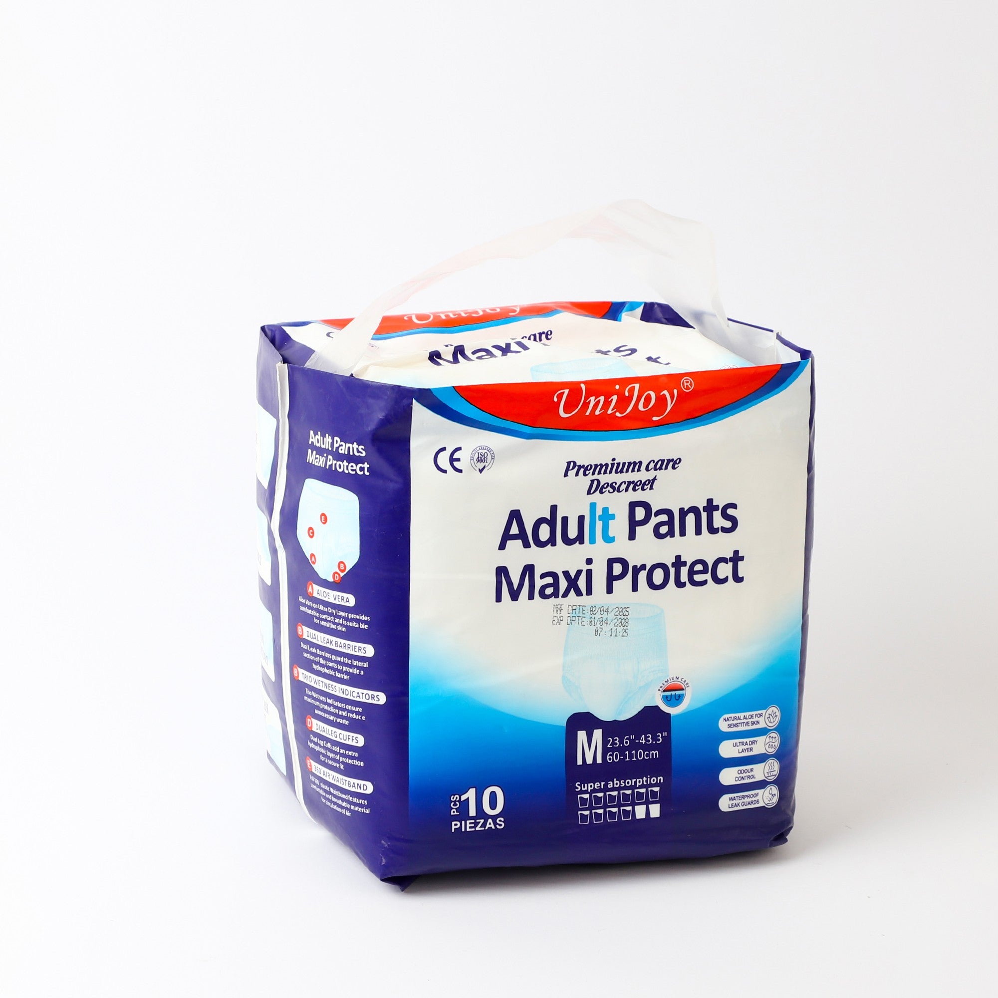 يوني جوي العناية المتميزه حفاظات كبار مقاس كبير من 70 سم الي 110 سم قياس الوسط عدد 10 لباس |  صيدلية.كوم.