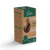 Shifa Permanent Hair Dye 8.0 Light Blonde 100 ml