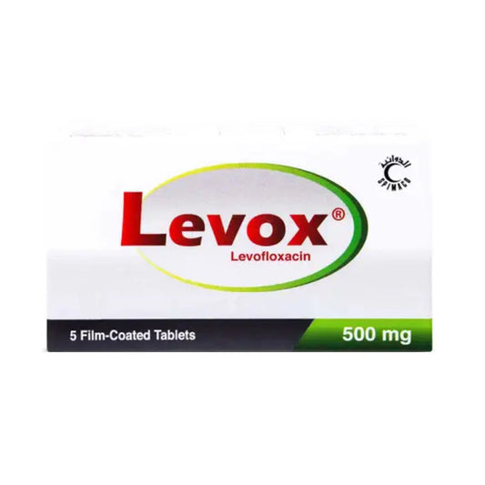 ليفوكس 500 مجم 5 اقراص