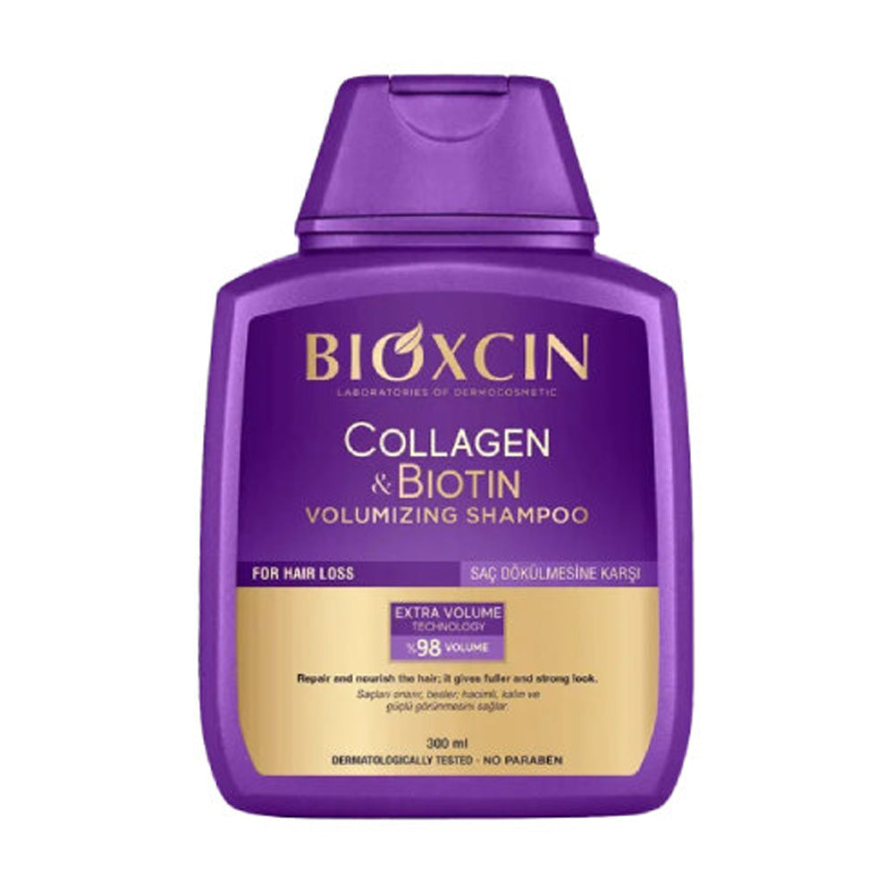 بيوكسين شامبو شعر لكثافة الشعر بالكولاجين والبيوتين 300 مل | صيدلية.كوم.