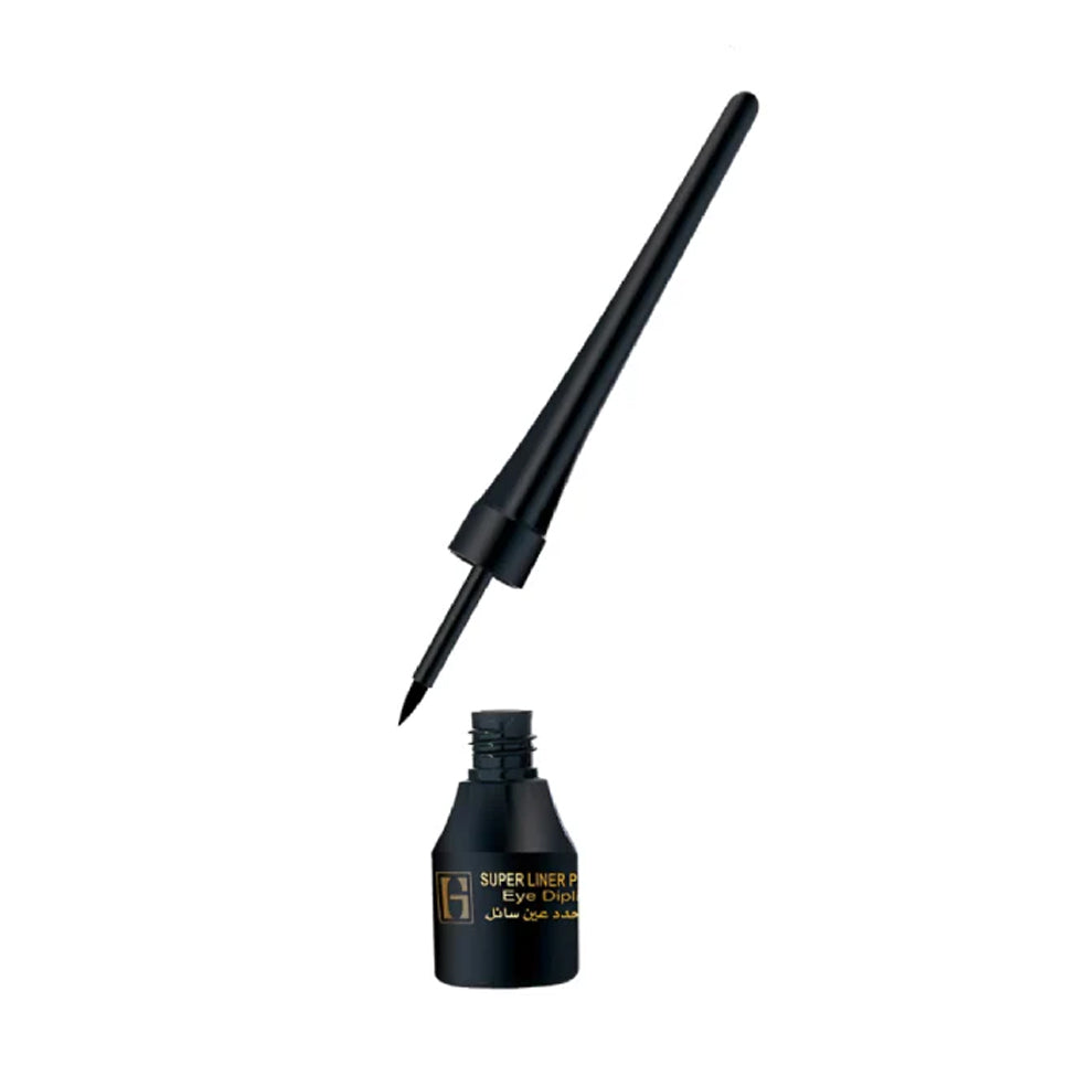 Gazzaz Liquid Eyeliner In Deep Black