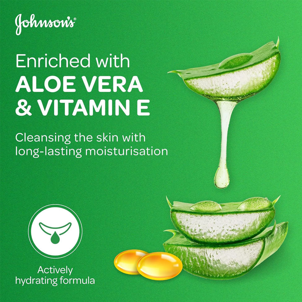 جونسون سائل استحمام فيتا ريتش بالصبار وفيتامين E