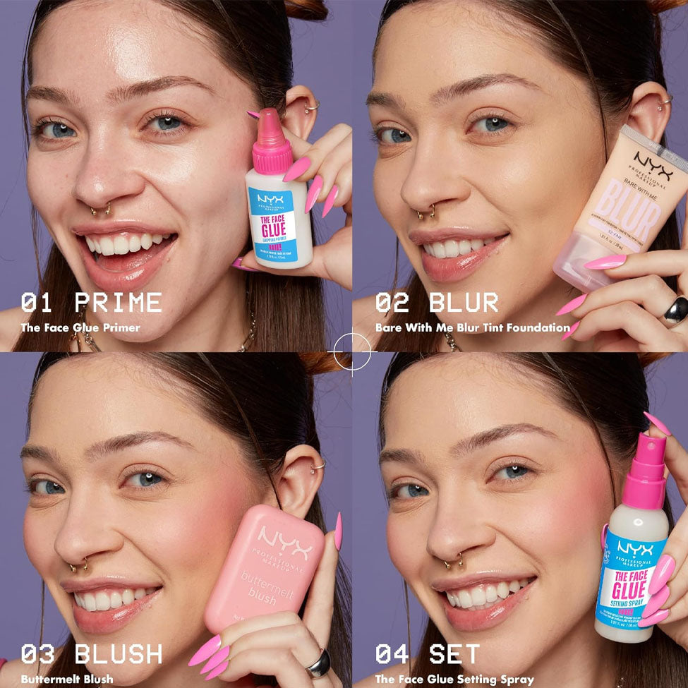 بخاخ ان واي اكس مثبت مكياج ذا فيس جلو 60 مل |  صيدلية.كوم.