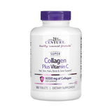 21 سينتري سوبر كولاجين بلس فيتامين سي 6000 ملجم عدد 180 قرص |  صيدلية.كوم.