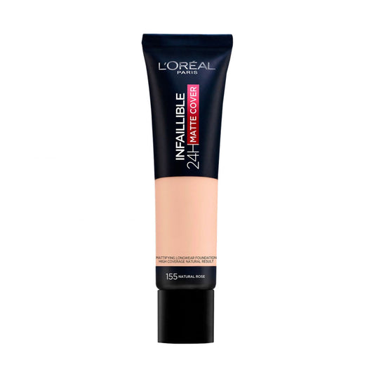 فاونديشن انفاليبل لوريال باريس مات 24 ساعة كريم أساس 155