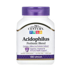 كبسولات اسيدوفيلس 100 كبسولة من 21 سينتري | صيدلية.كوم.