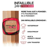 بودرة أساس انفاليبل مطفي من لوريال باريس | صيدلية.كوم.