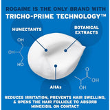 رغوة مينوكسيديل 5٪ نقية للرجال لعلاج تساقط الشعر وإعادة نموه 3 × 60 جم من روجين | صيدلية.كوم.