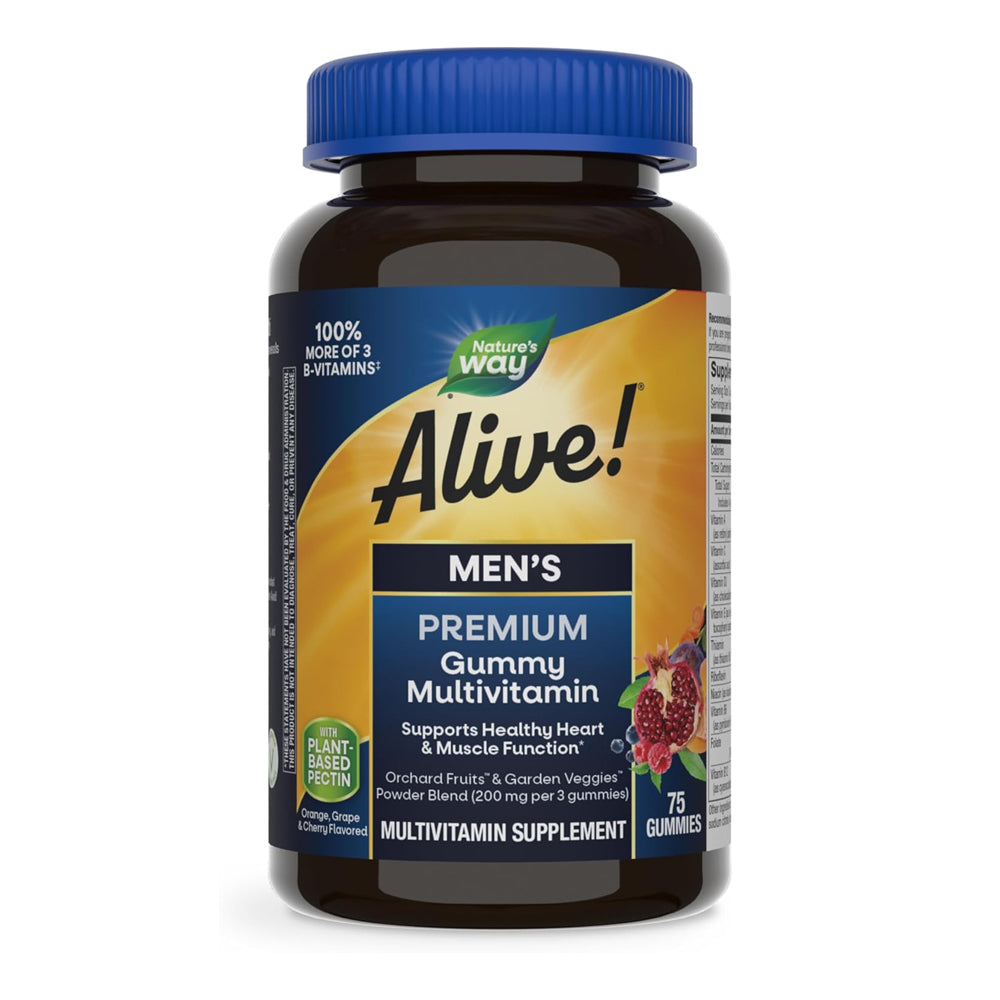 ناتشرز واي فيتامينات للرجال 75 علكة.