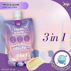 Joji Secret Young Salt Scrub Refresh and Glow 350g
