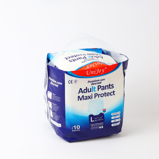 يوني جوي العناية المتميزه حفاظات كبار مقاس كبير من 80 سم الي 130 سم قياس الوسط عدد 10 لباس |  صيدلية.كوم.