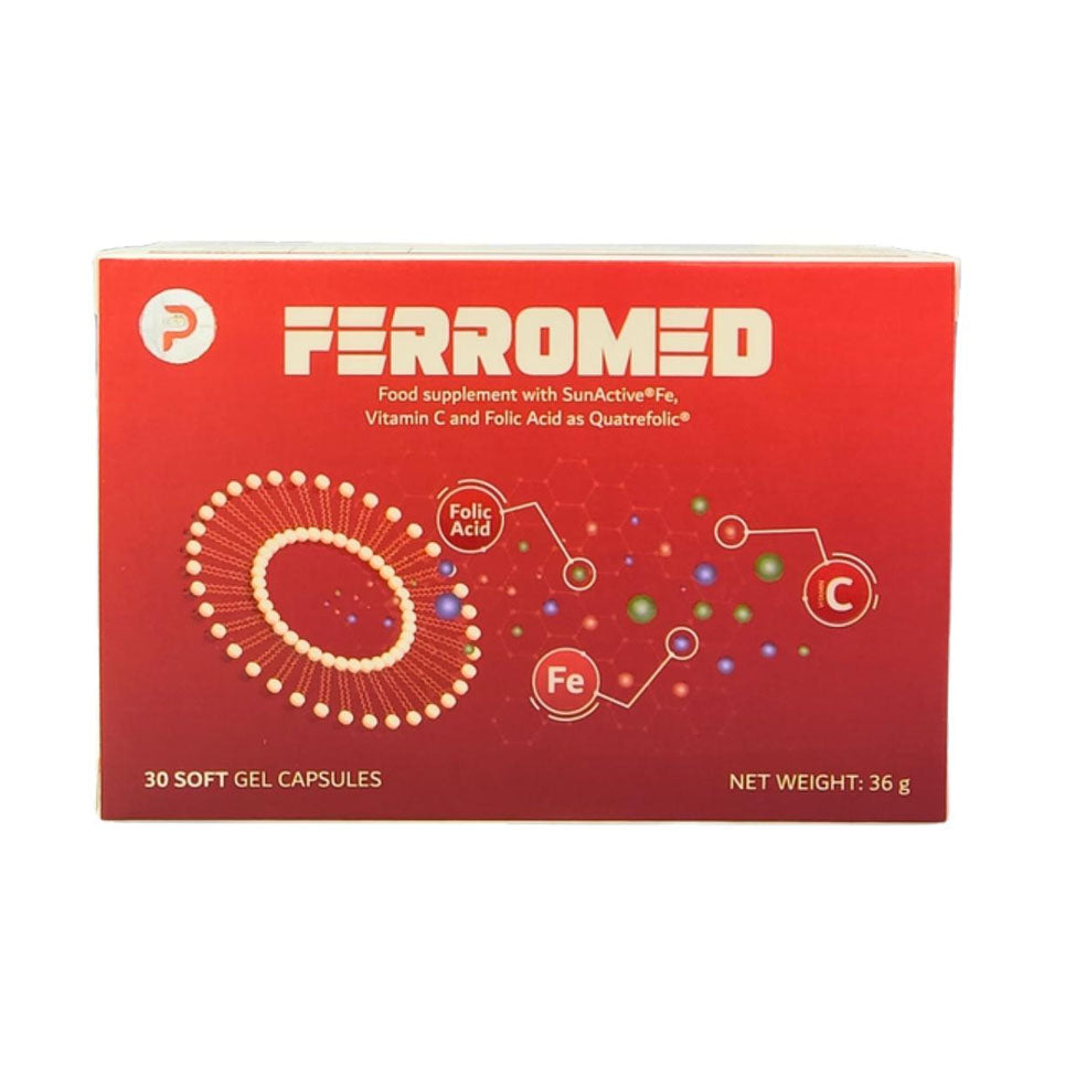 فيروميد مكمل الحديد 30 كبسولة سوفت جيل