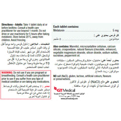 Jamieson Melatonin 5 mg Fast Dissolving 30 Tablets