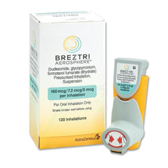 بريزتري 160, 7.5, 5 إيروسفير بخاخ للتنفس 120 جرعة | صيدلية.كوم.