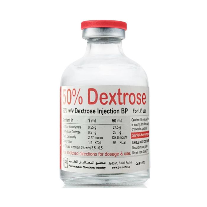 دكستروز 5 % محلول 50 مل |  صيدلية.كوم.