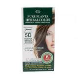 هيربل كولور صبغة نباتية دائمة 5D بني ذهبي متوسط 135 مل